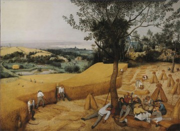  Bruegel Art - Les moissonneurs flamands de la Renaissance paysan Pieter Bruegel l’Ancien